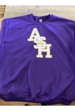 ASH diag Purple Sweatshirt