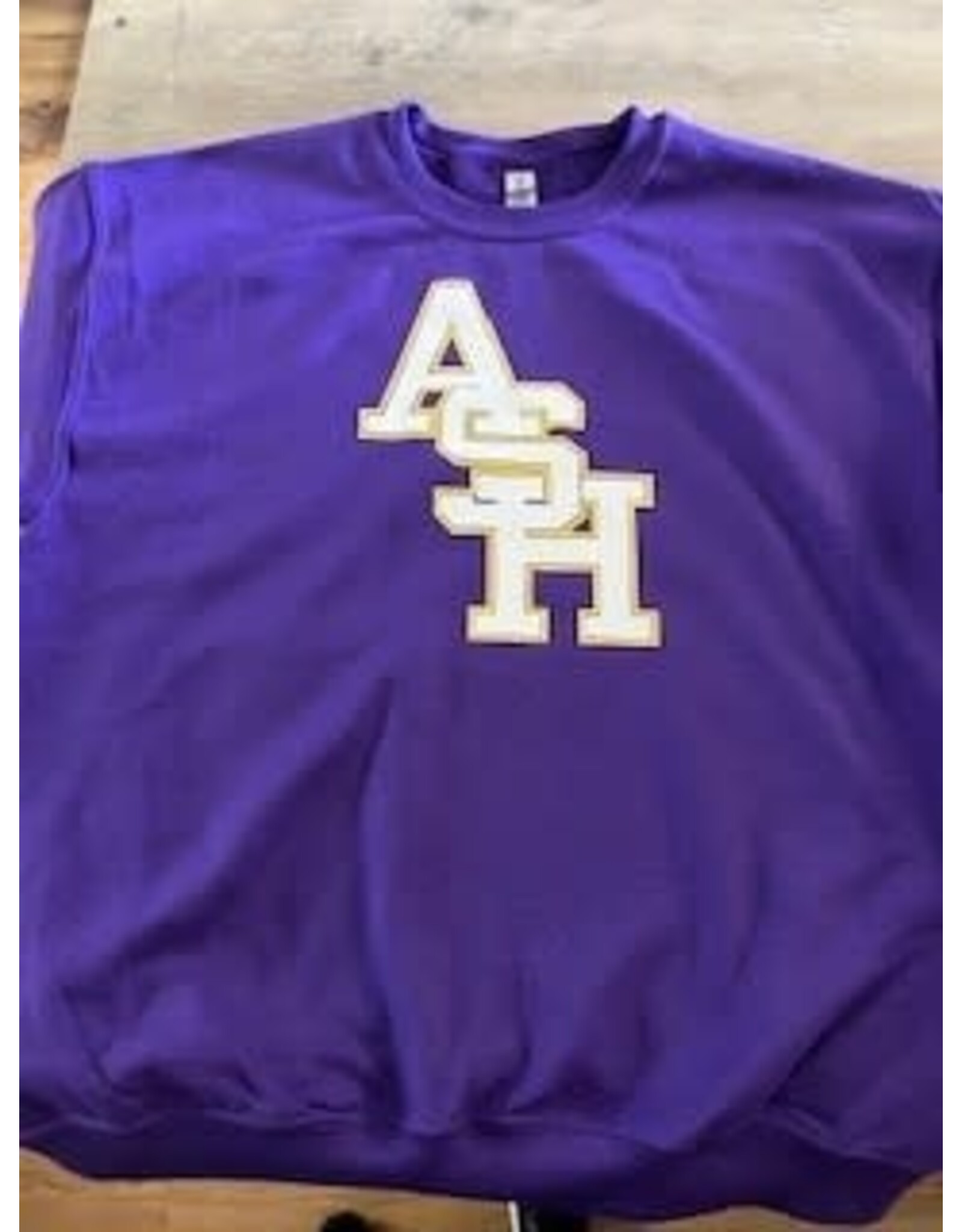 ASH diag Purple Sweatshirt