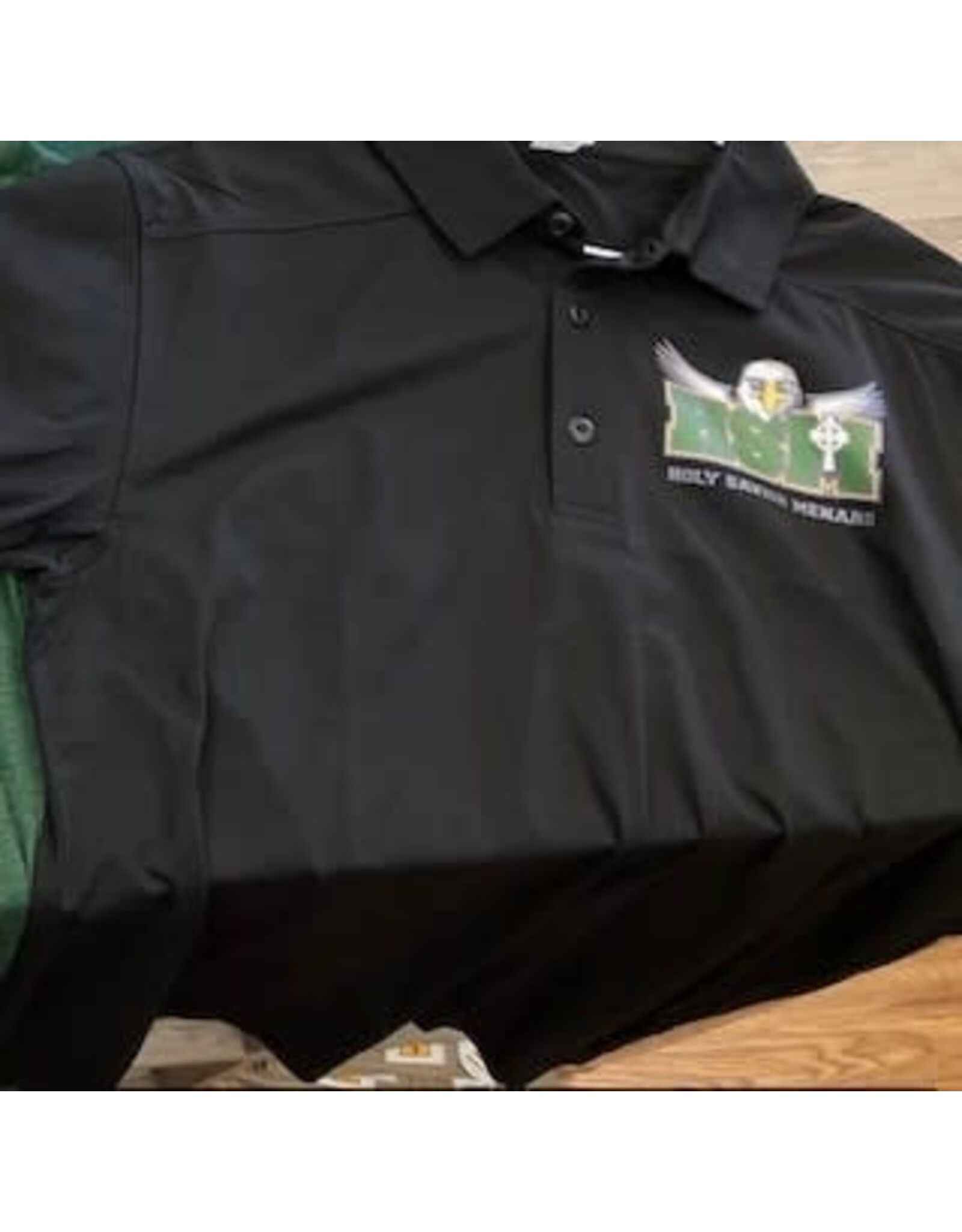 Mens Polo HSM on black