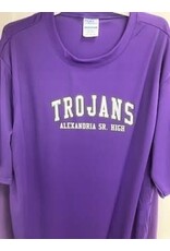 Port & Co TROJANS Alexandria Sr. High on purple M/W