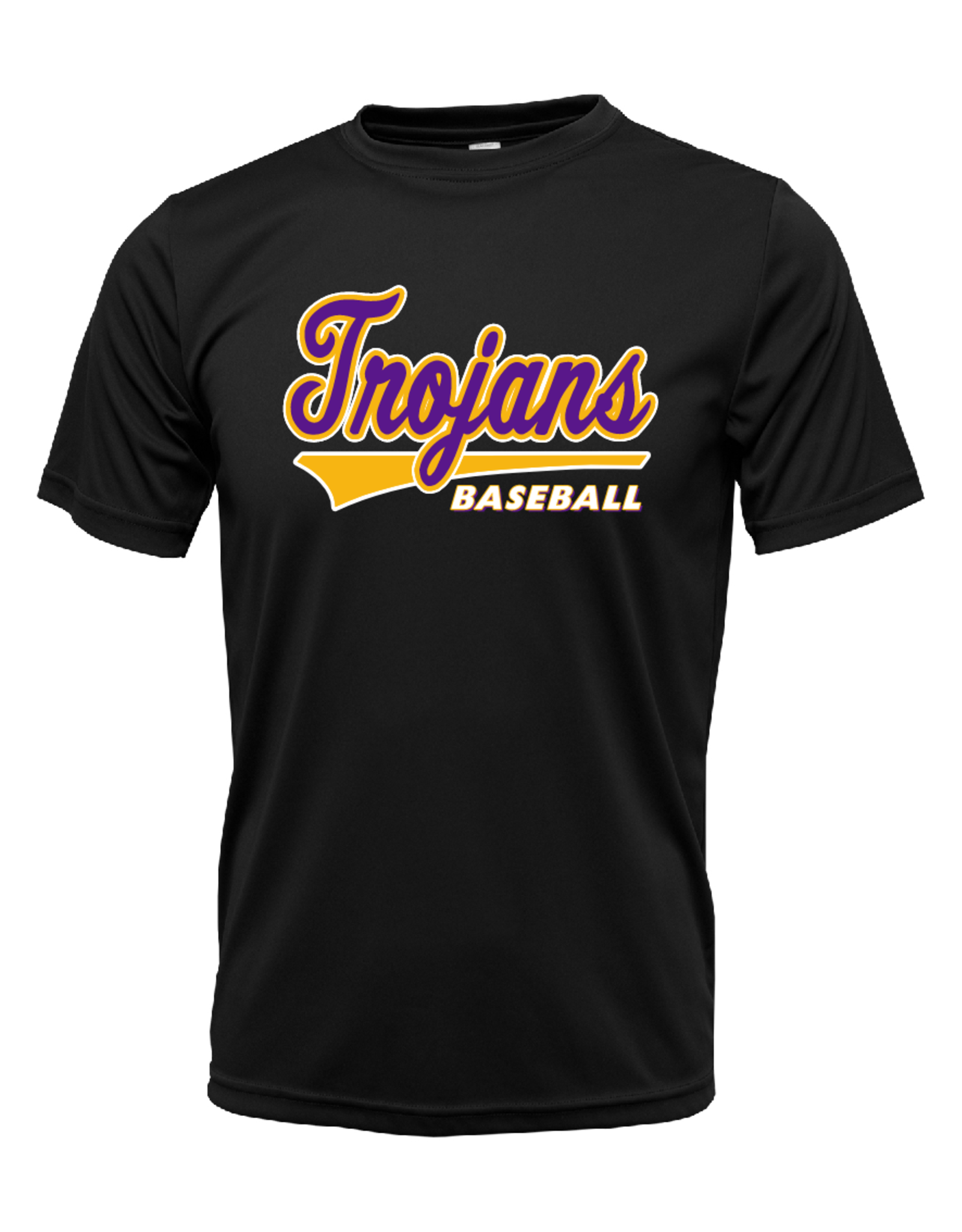 Trojans BASEBALLBLACK Moisture Wicking Tee pickup in store 2/5