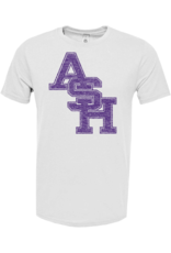 ASH DIAG WHITE TEE WILL TEXT WHEN READY