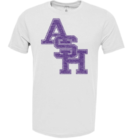ASH DIAG WHITE TEE WILL TEXT WHEN READY
