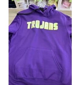 TROJANS PURPLE HOODIE District brand