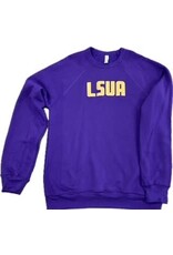 Bella Canvas LSUA  YELLOW W/ dots Sweatshirt order- will text when ready for pickup (may take up to 2 weeks)