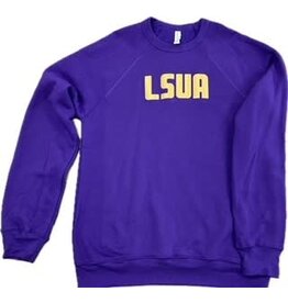 Bella Canvas LSUA  YELLOW W/ dots Sweatshirt order- will text when ready for pickup (may take up to 2 weeks)