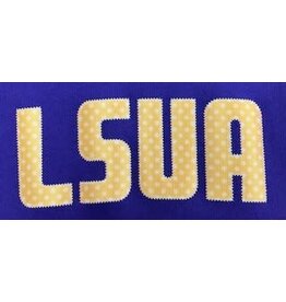 District LSUA YELLOS DOTS HOODIE
