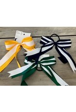 triple layer pony bow