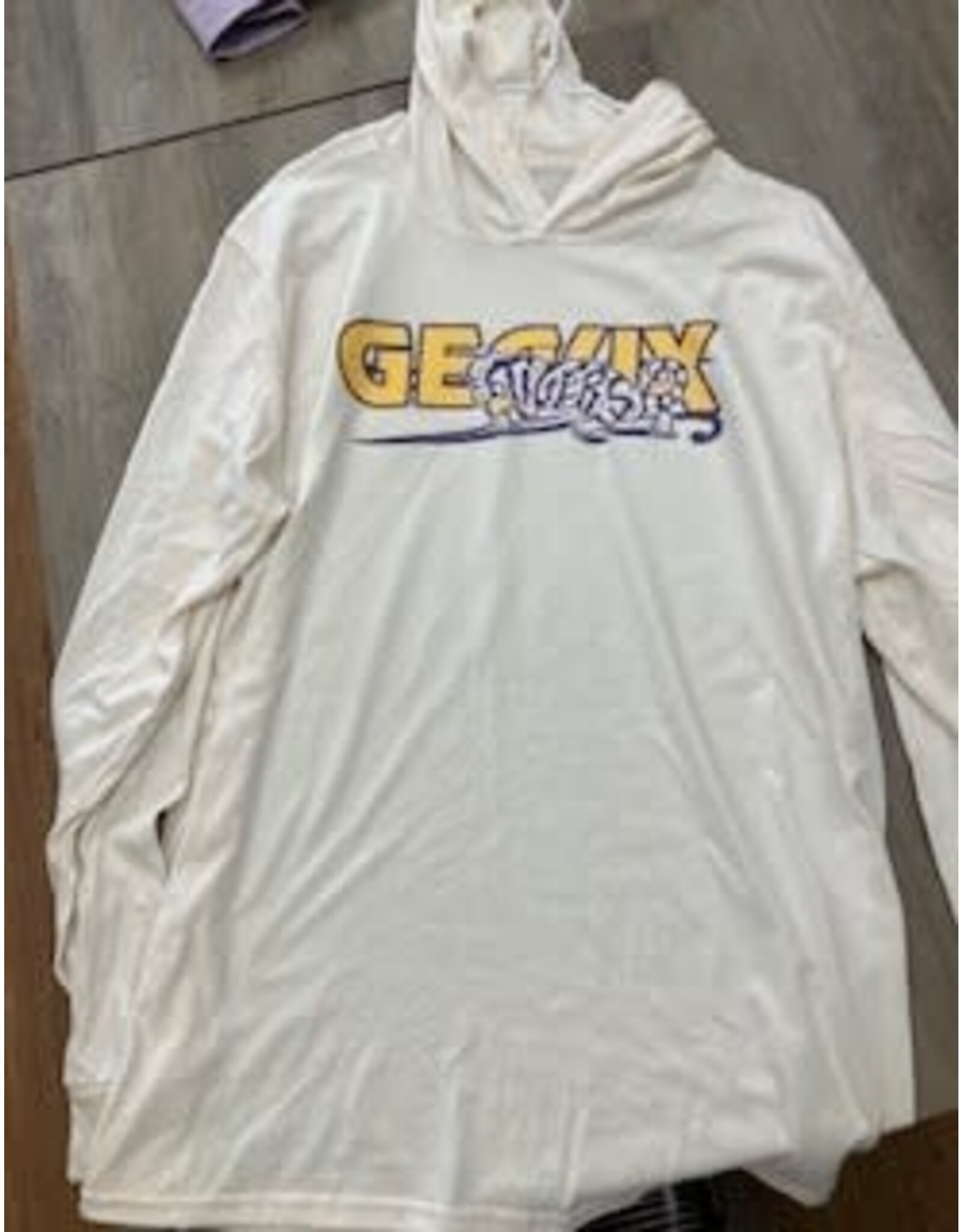 Geaux on off white hoodie  call store to order