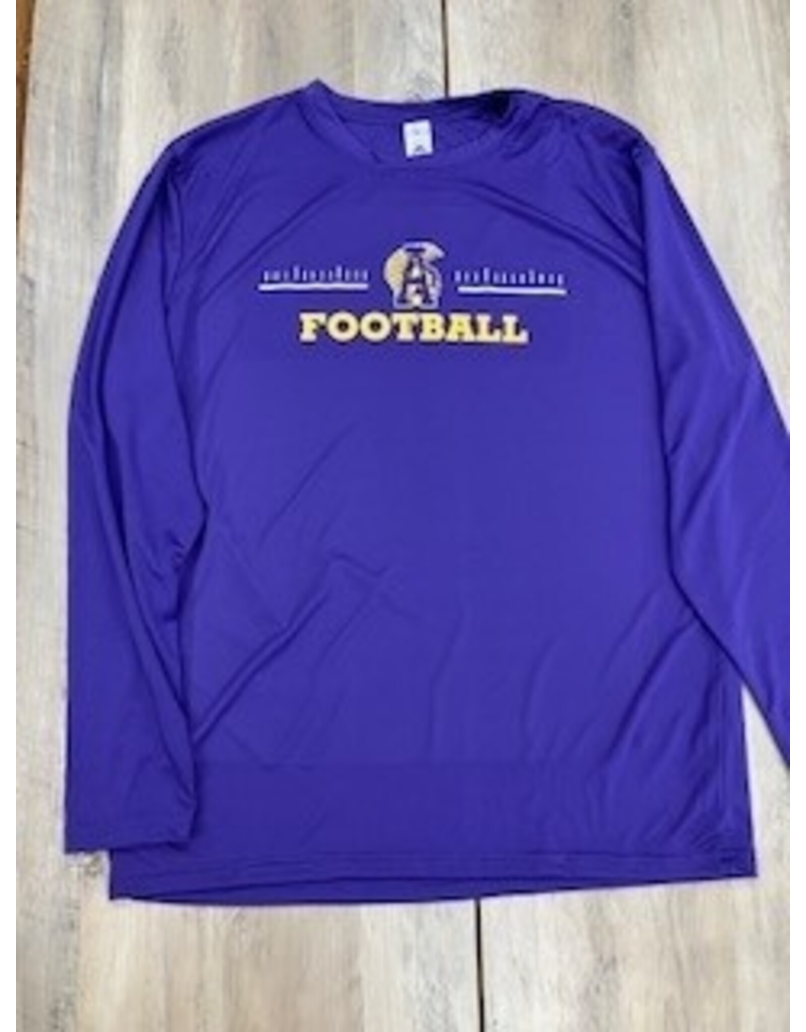 ASH FOOTBALL PURPLE L/S M/W