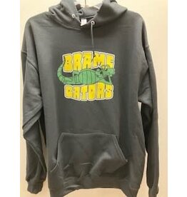 Jerzees BRAME GATORS BLACK HOODIE