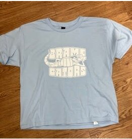 Brame Gators on Lt. Blue cotton tee