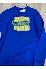BRAME GATORS COLOR ON ROYAL SWEATSHIRT