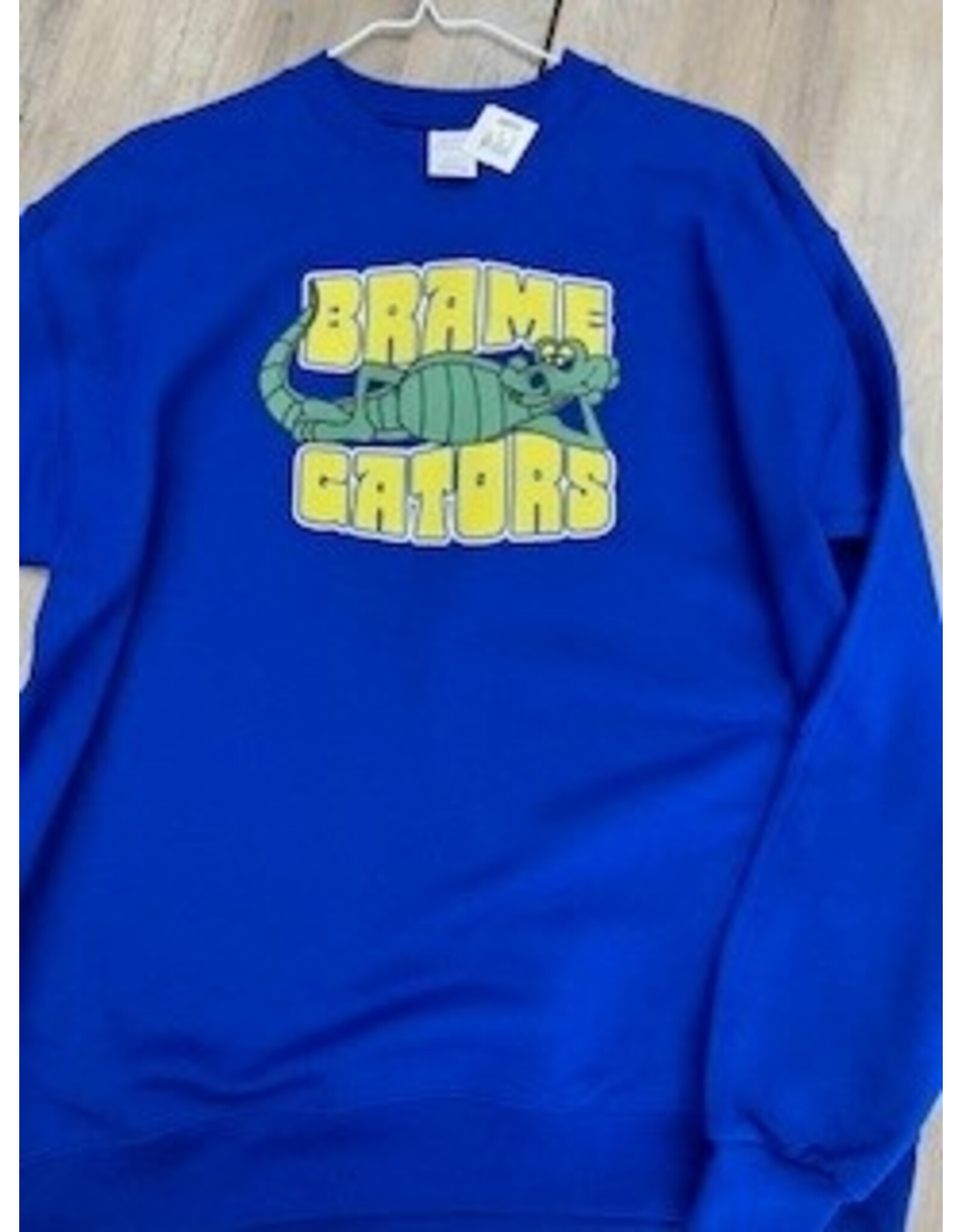 BRAME GATORS COLOR ON ROYAL SWEATSHIRT
