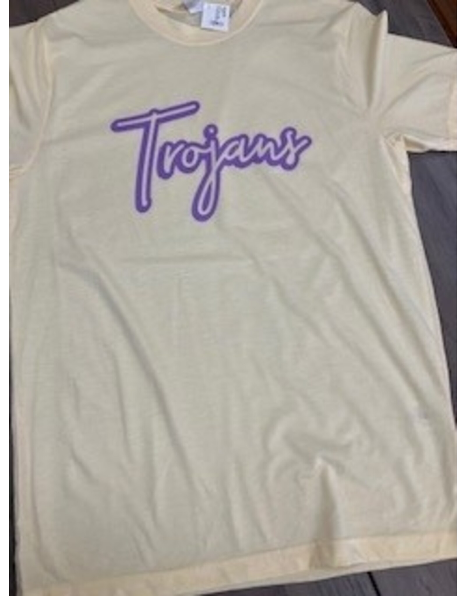 YELLOW L/S Lilac Trojans