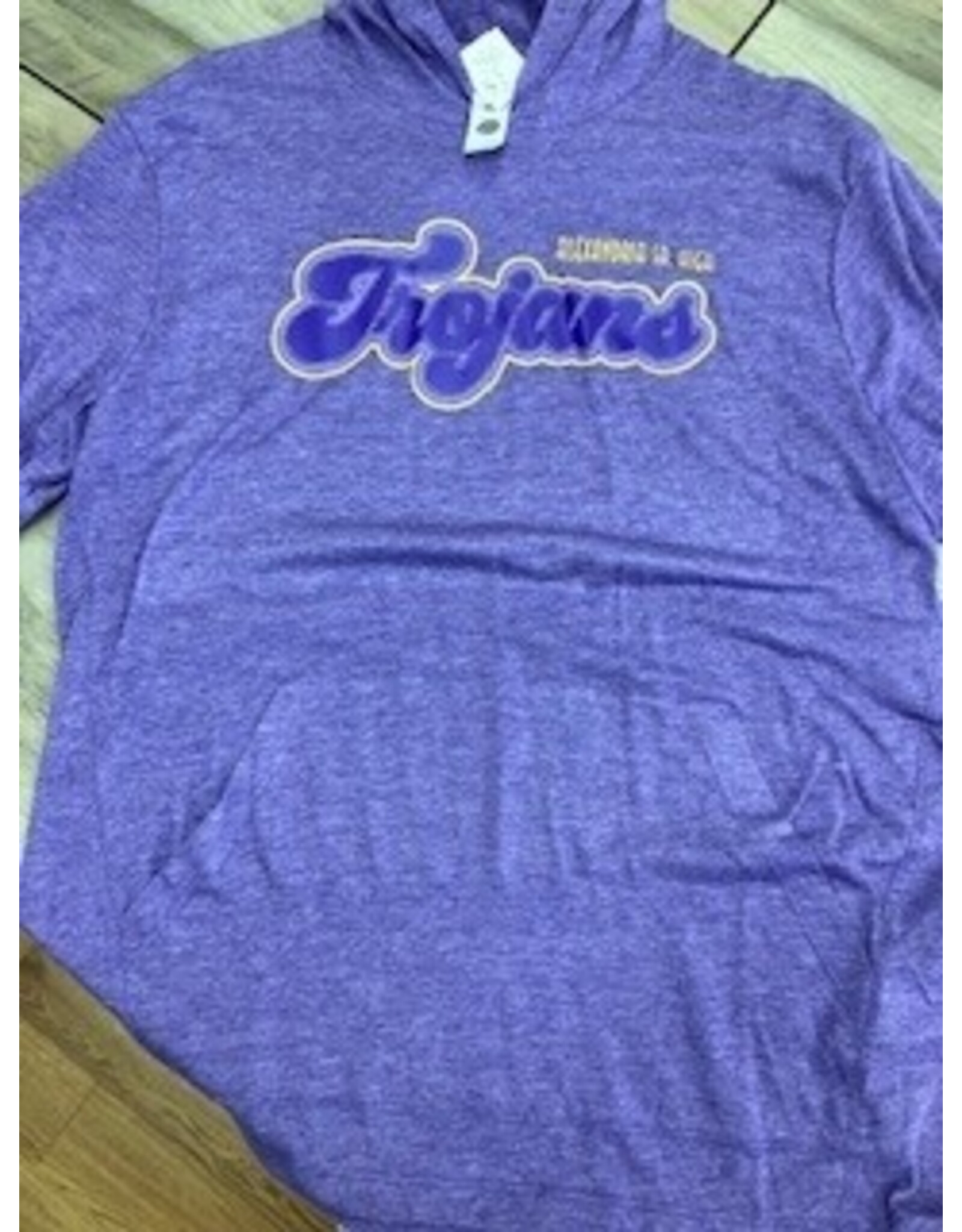 Groovy Trojans l/s tee hoodie