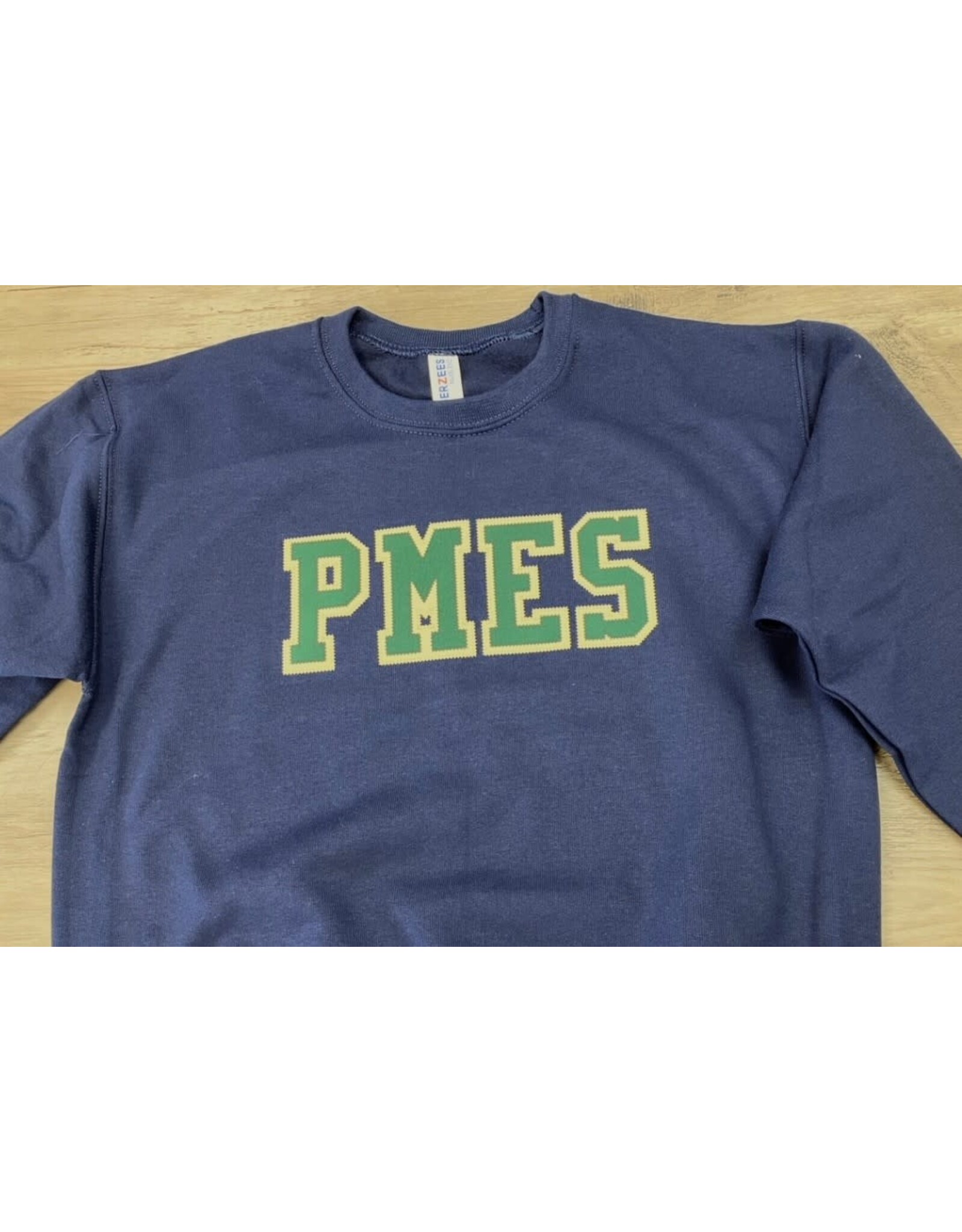 PMES GOLD LETTERS ON SWEATSHIRT must add navy sweatshirt = $40.50 (READY END OF AUG)