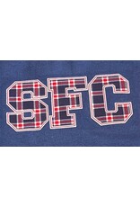 SFC PLAID LETTERS *** MUST ORDER NAVY SWEATSHIRT WITH THIS