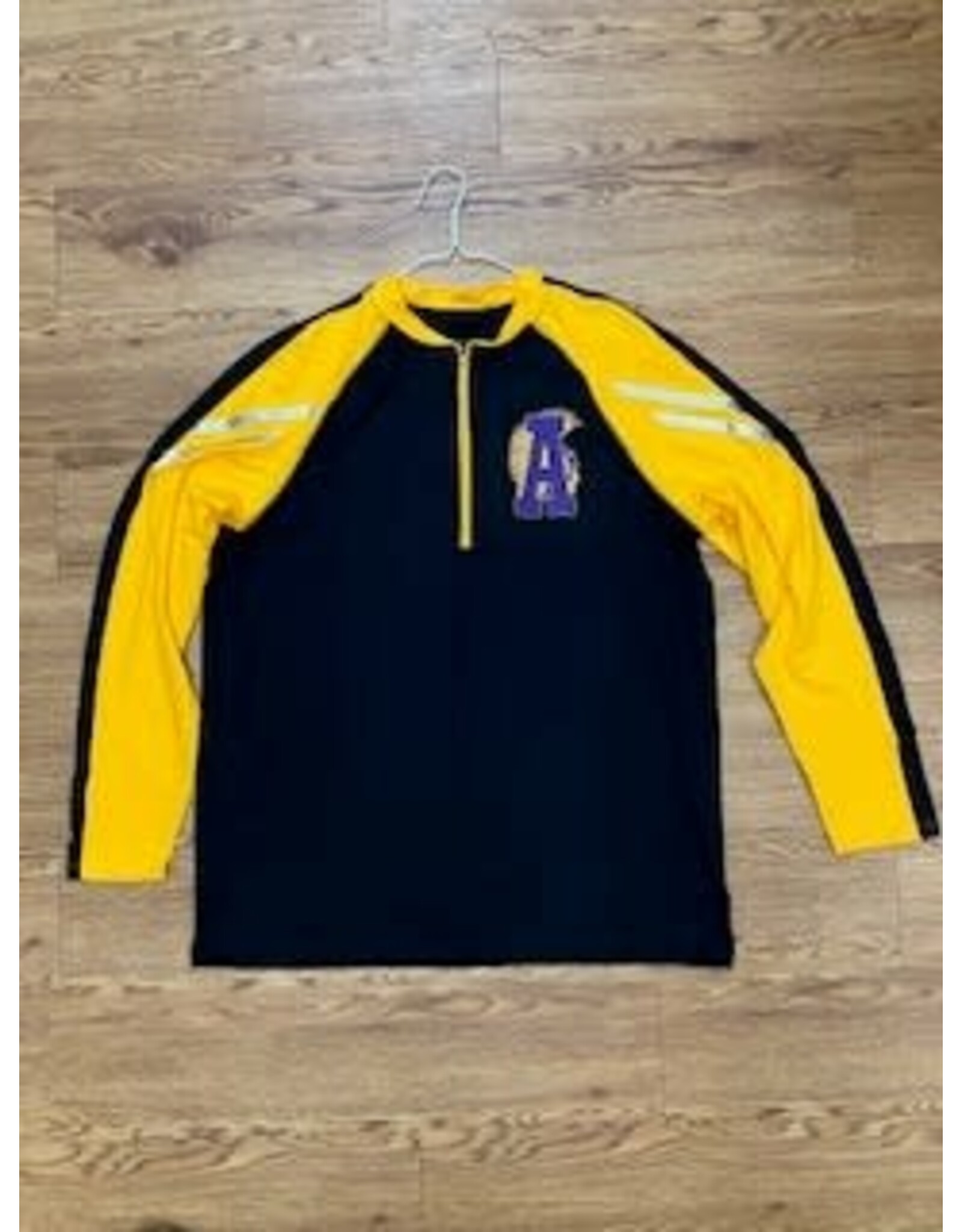 Black w/ Gold sleeves ASH M/W 1/4 Zip