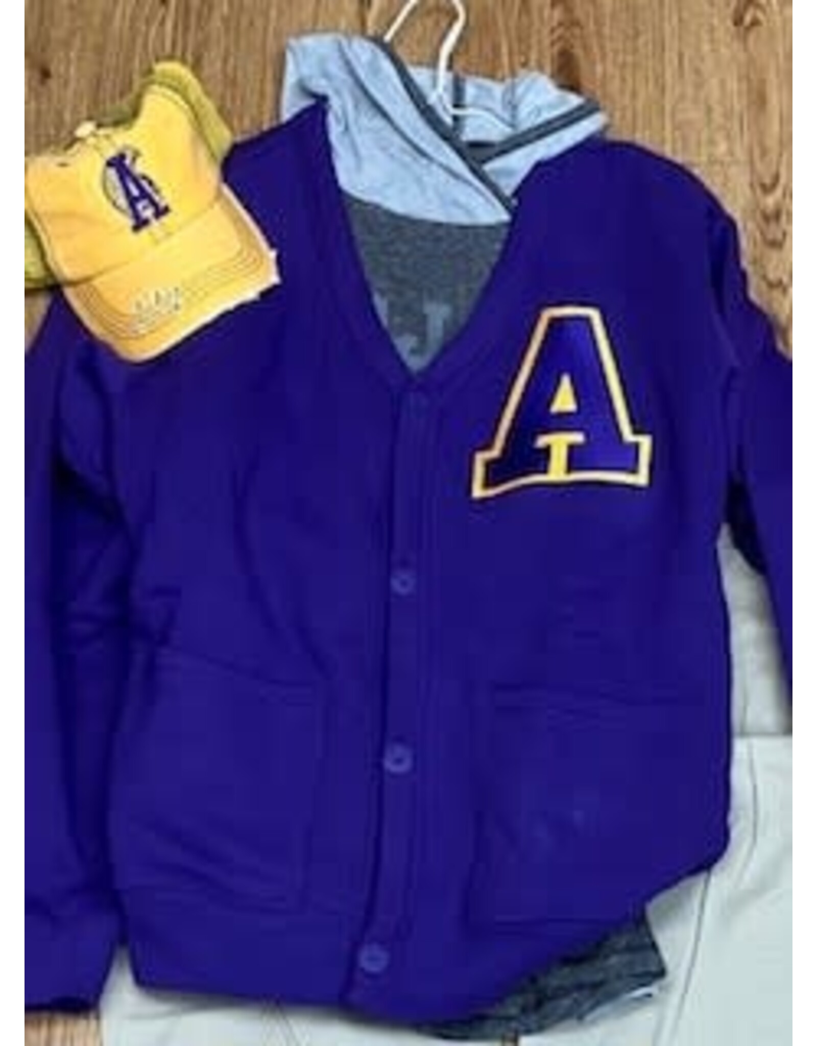 A Sweatshirt Cardigan