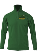 Travel 1/4 zip with HSM logo and last name