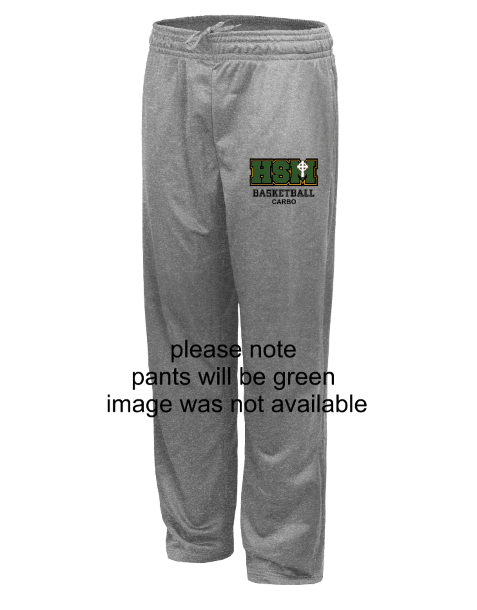 MATCHING GREEN PANTS FOR 1/4 ZIP WITH LOGO AND LAST NAME DIGITAL IMAGE WAS NOT AVAILBLE
