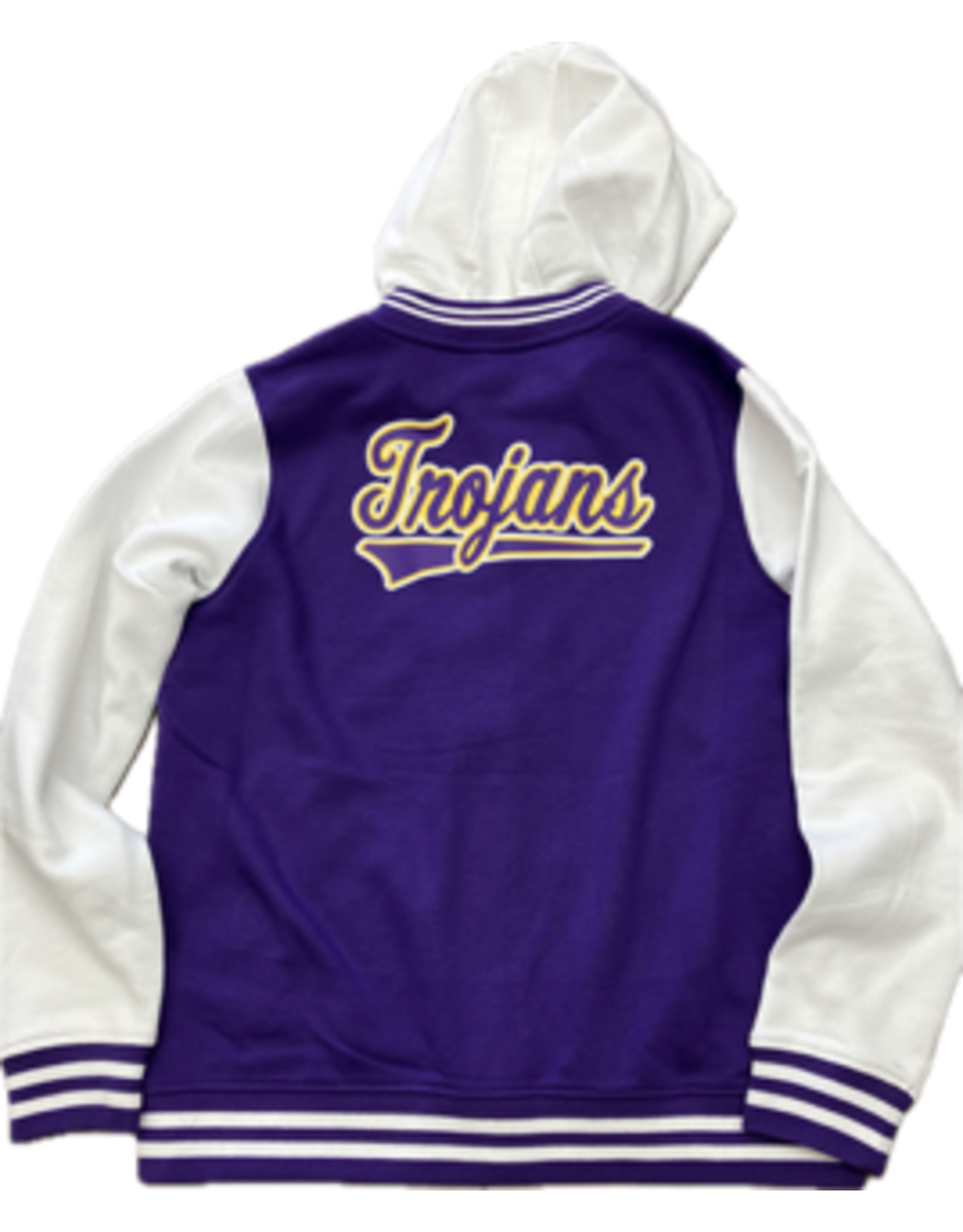 trojans letter jacket  WILL TEXT WHEN READY, APPROX 10 DAYS