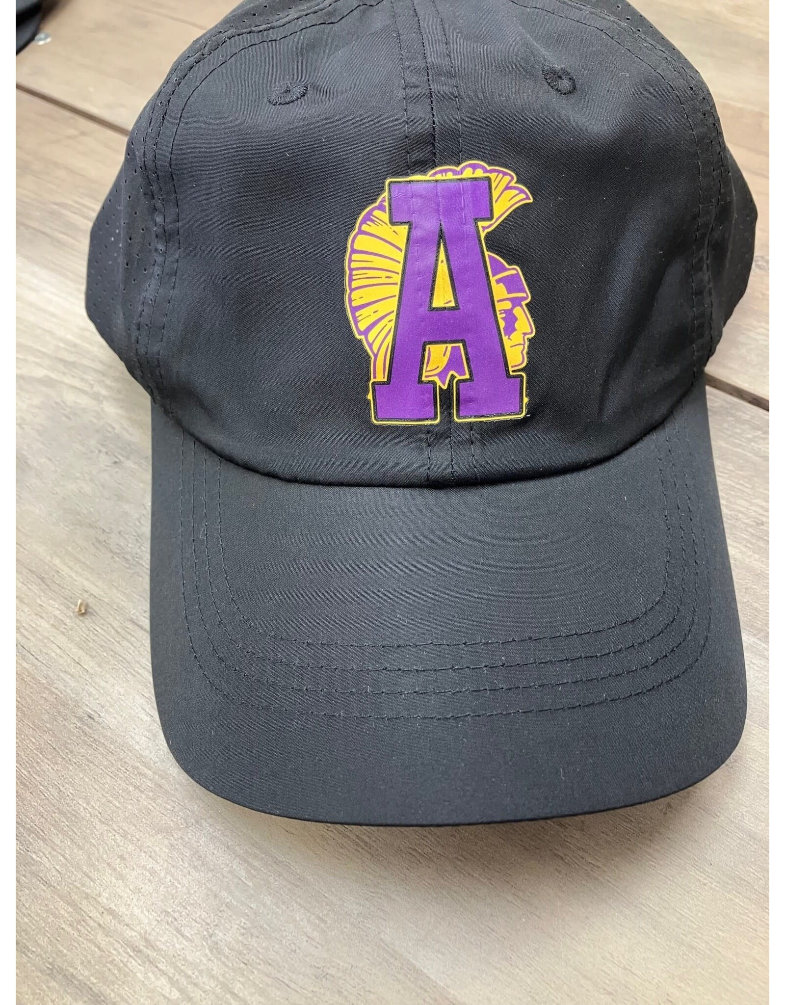 ASH 100% Poly Lightweight Black hat