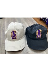 ASH District cotton twill hat black or off white