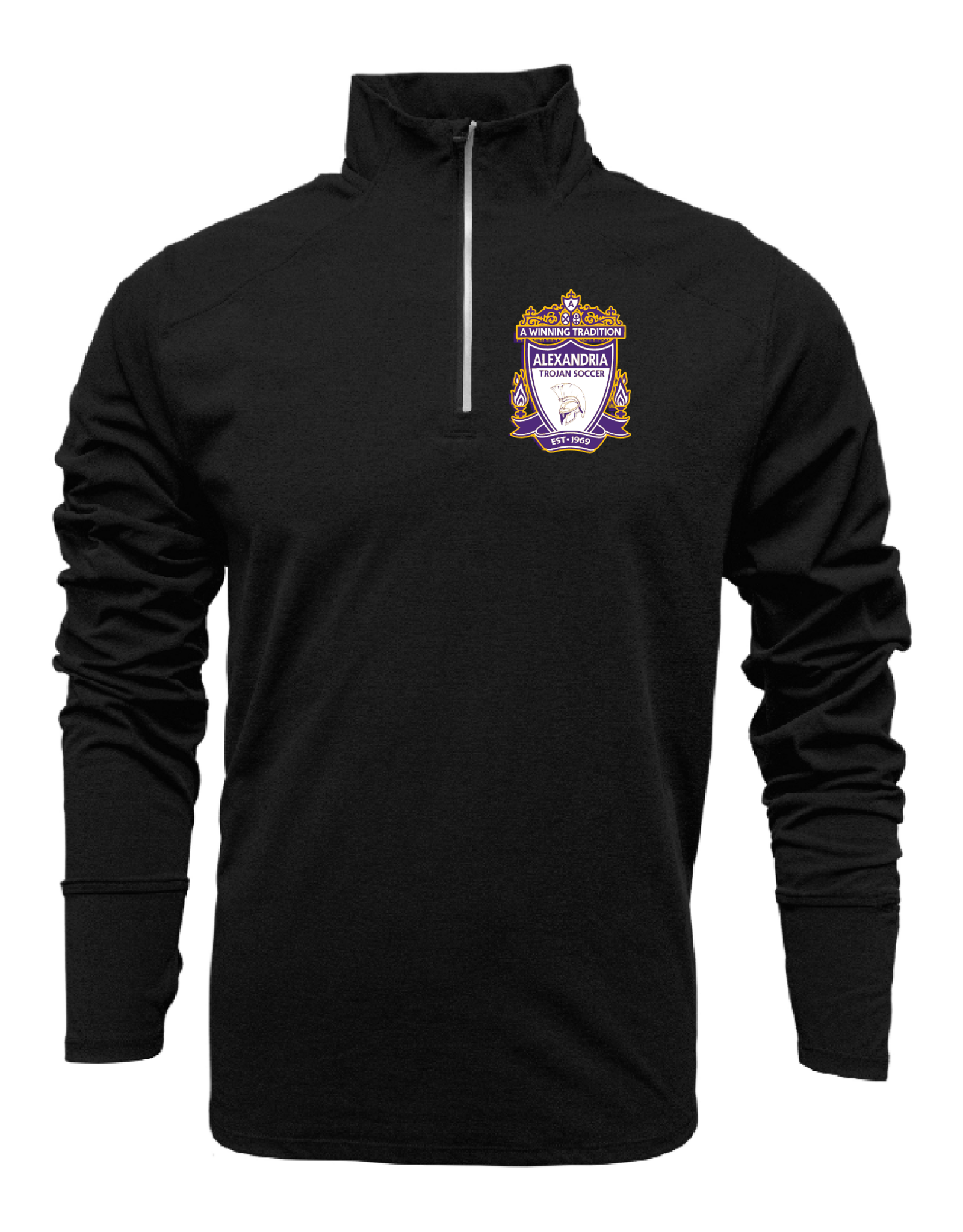 ASH SOCCER FAMOUS DUPE QUARTER ZIP ORDER TILL 11/7 PICK UP 11/19