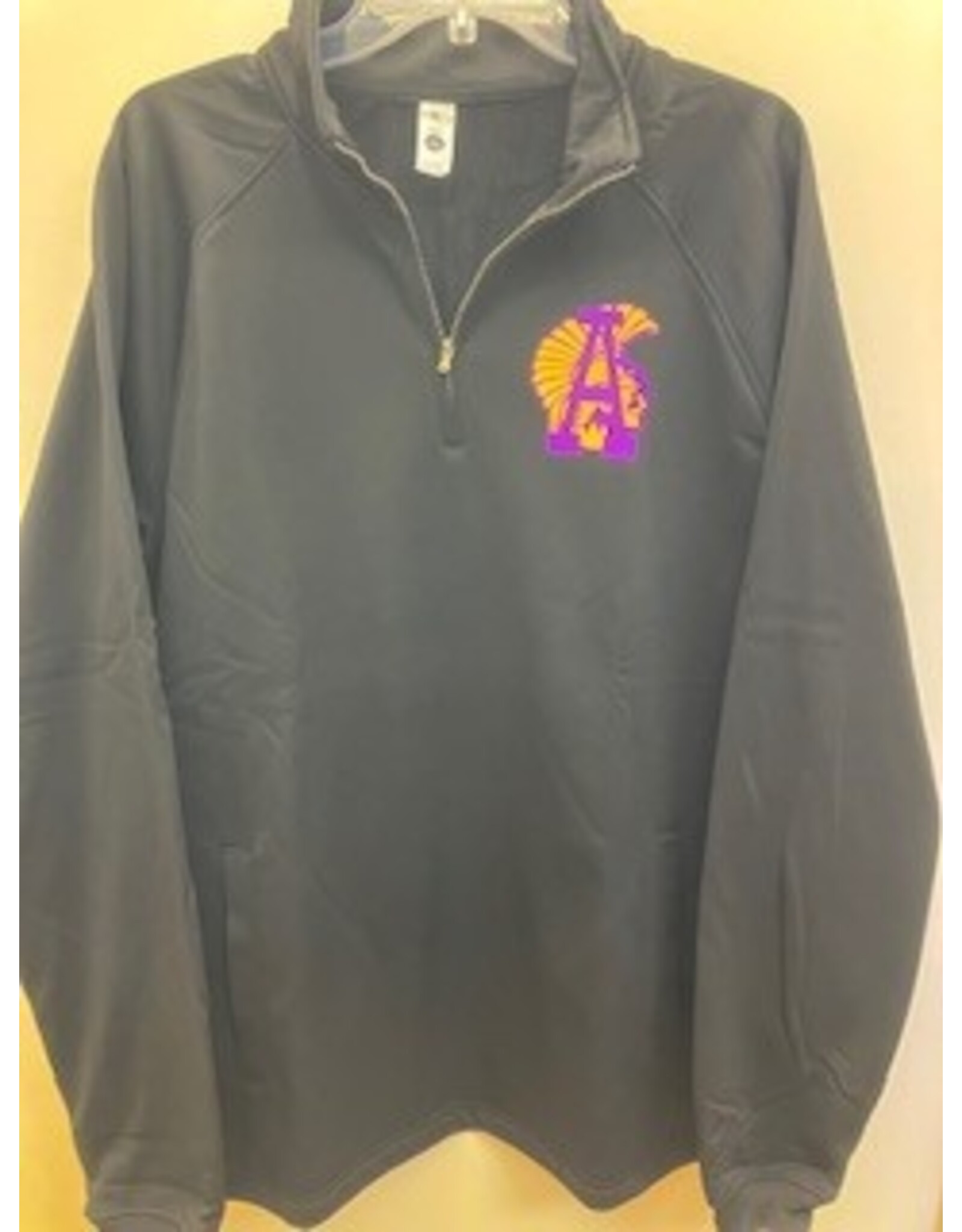 ASH 1/4 ZIP W POCKETS