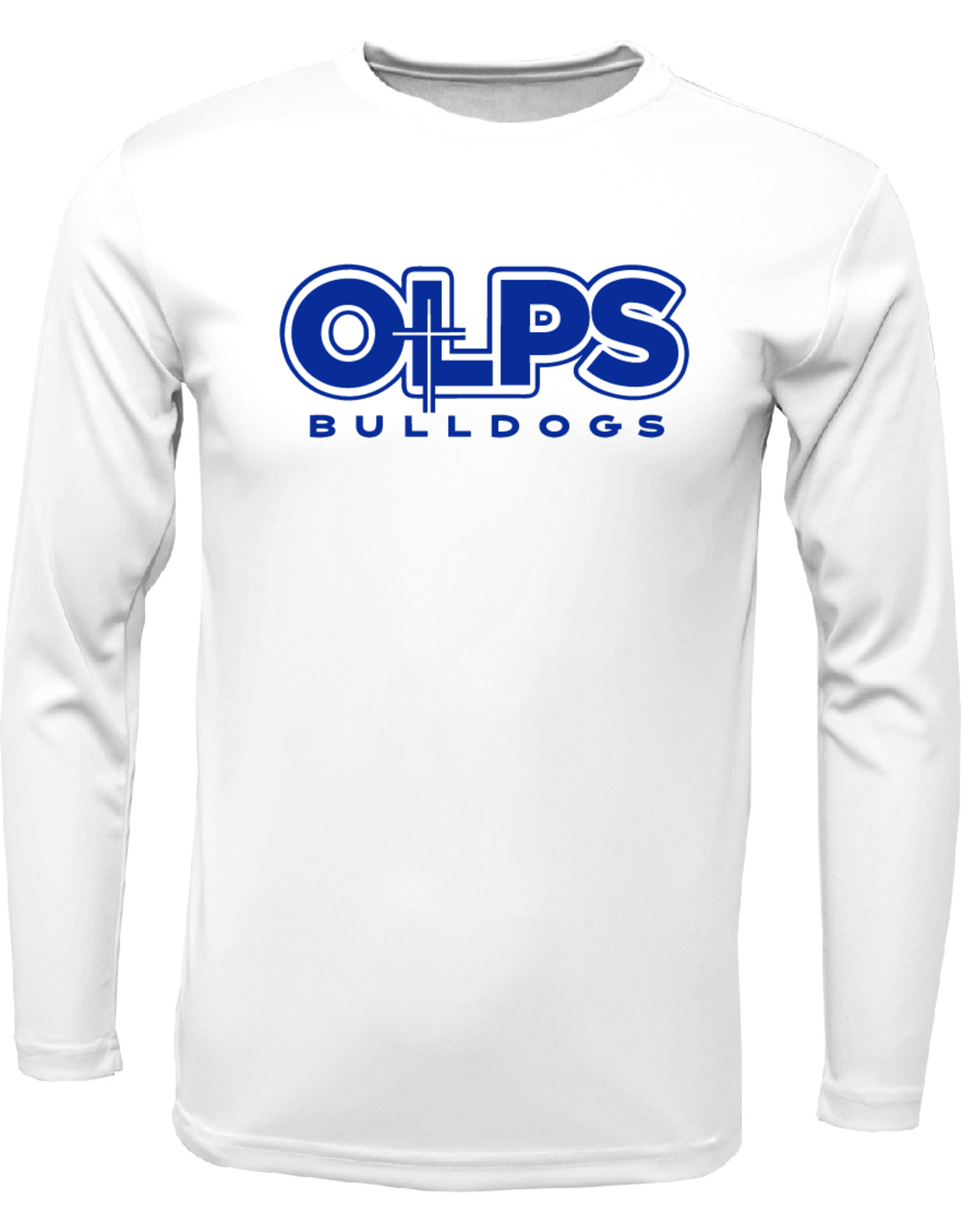 OLPS L/S dry fit tee --school approved--order ends 12/29 for delivery to school