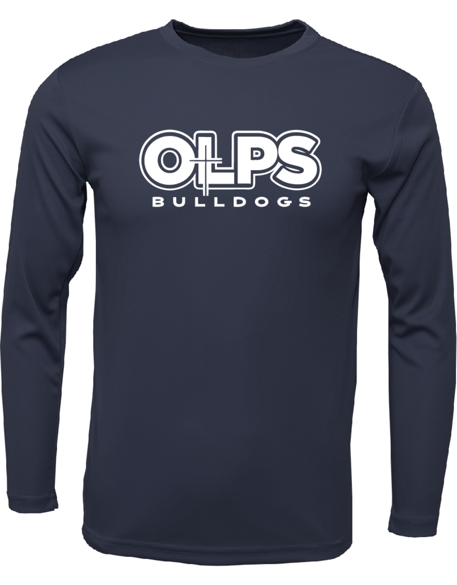 OLPS L/S dry fit tee --school approved--order ends 12/29 for delivery to school