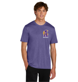 ASH SOFTBALL MOISTURE WICKING TEE