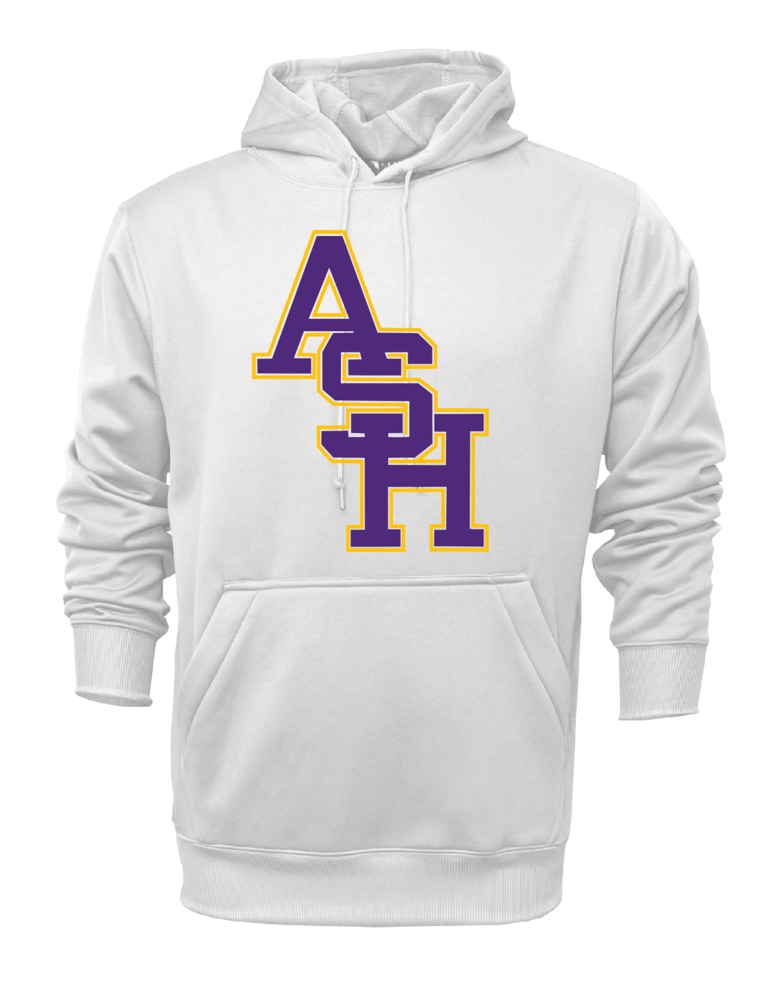 ASH slant Performance Hoodie w/ zip pocket