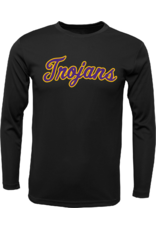 Trojans Script L/S dry fit tee