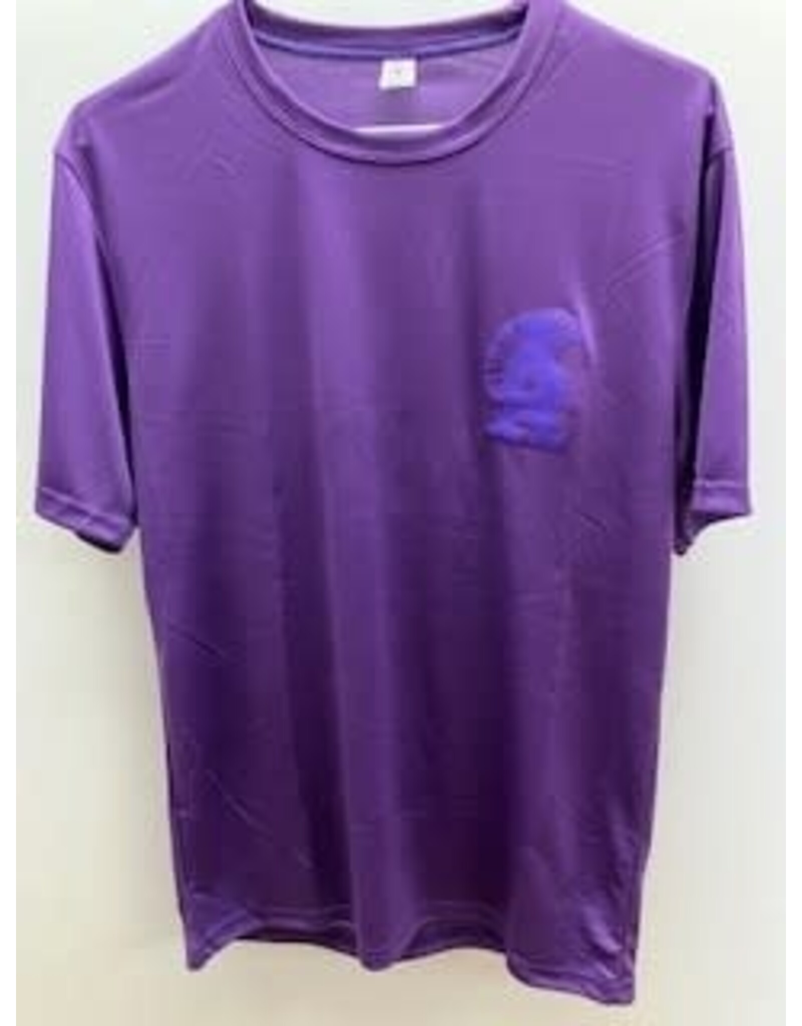 Purple Trojan Head Left Chest M/W