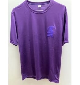 Purple Trojan Head Left Chest M/W