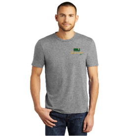 Shamrockin Grey Frost District Brand Tri- Blend S/S Tee