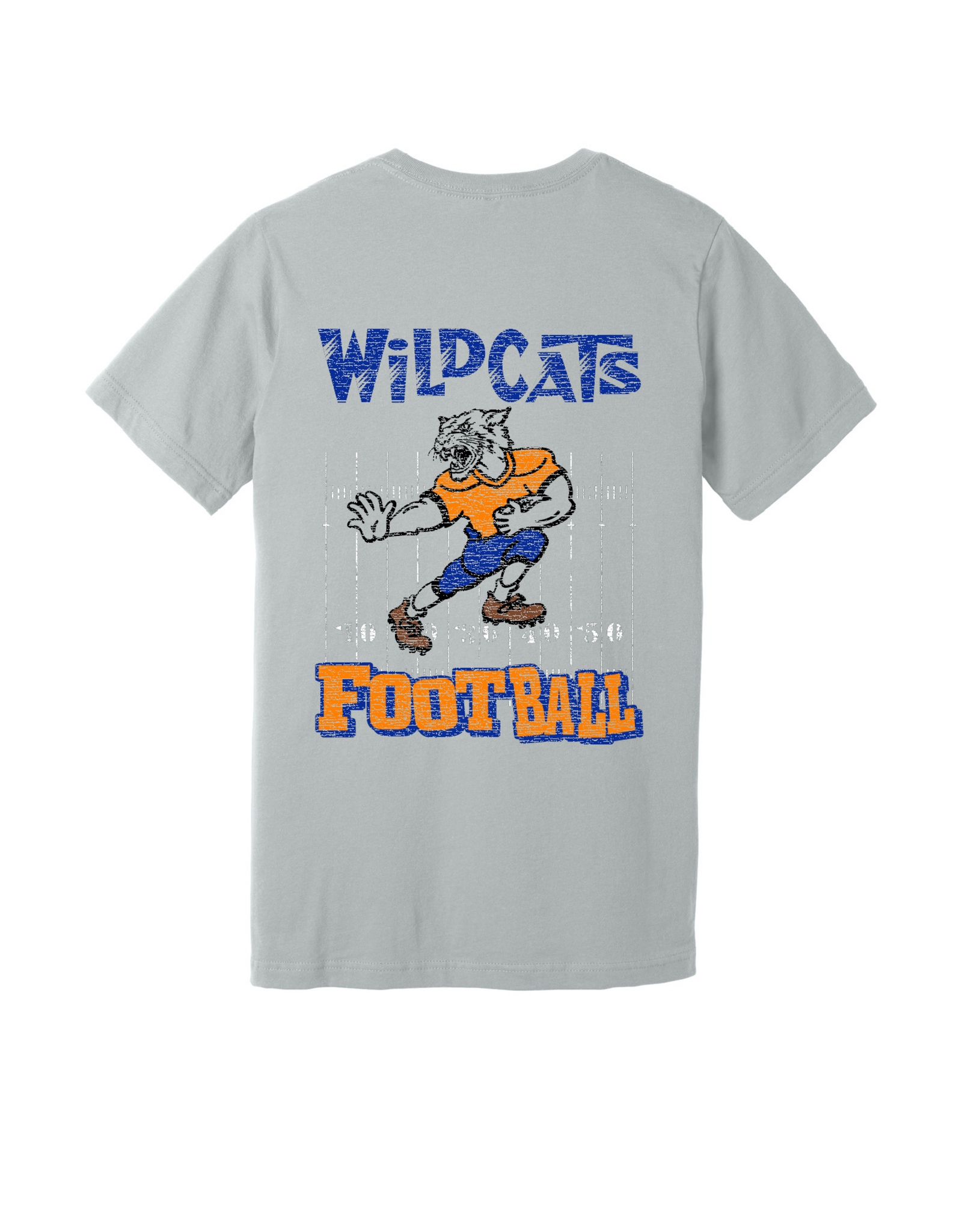 Wildcats Football on Grey