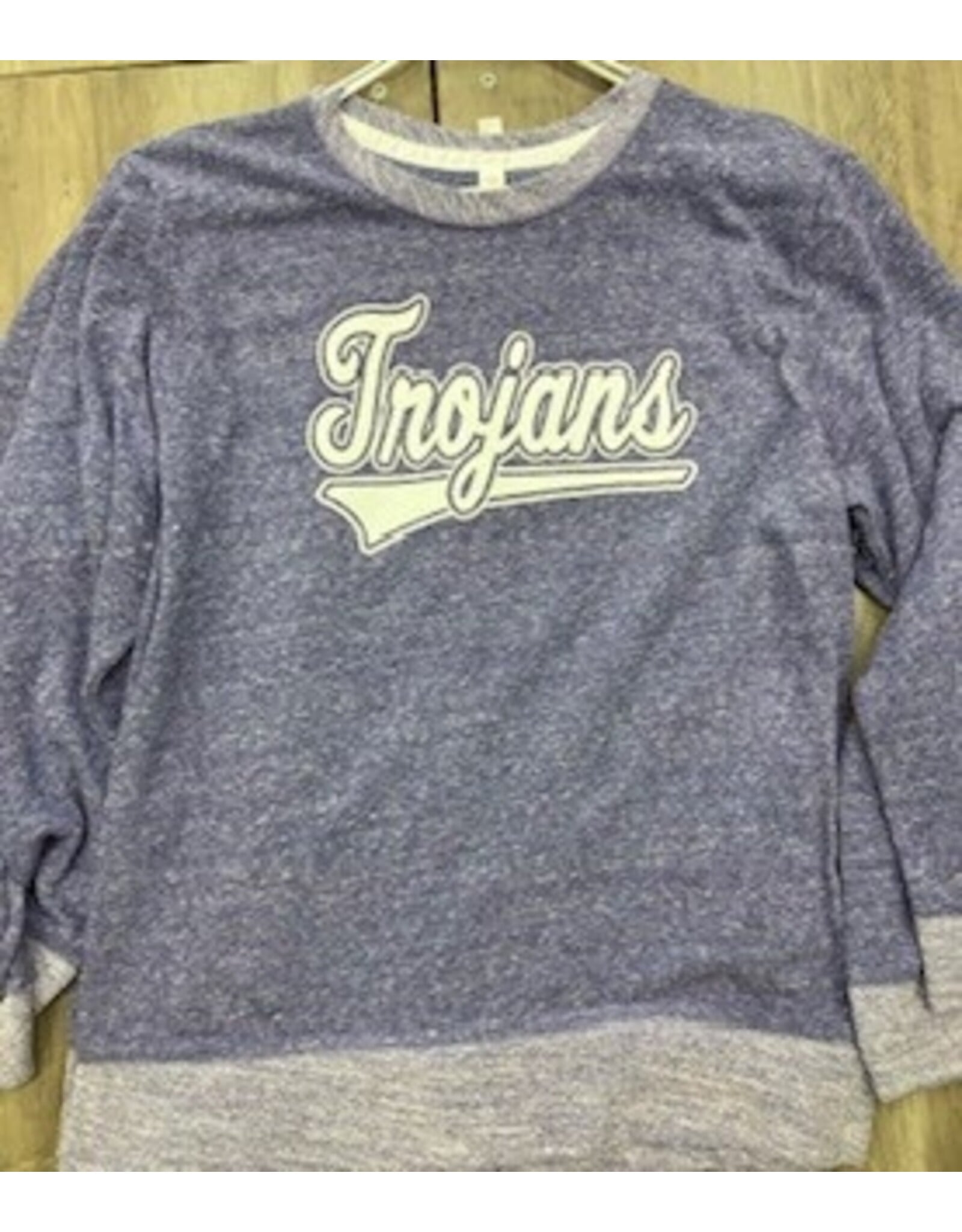 Light Heather Purple Trojans w/ White Tail