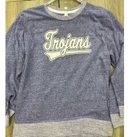 Light Heather Purple Trojans w/ White Tail