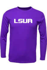 LSUA HIGH RES VISABILITY on Xtreme-Tek L/S Shirt PURPLE ** pickup Abrams Hall 8/25 or 8/26