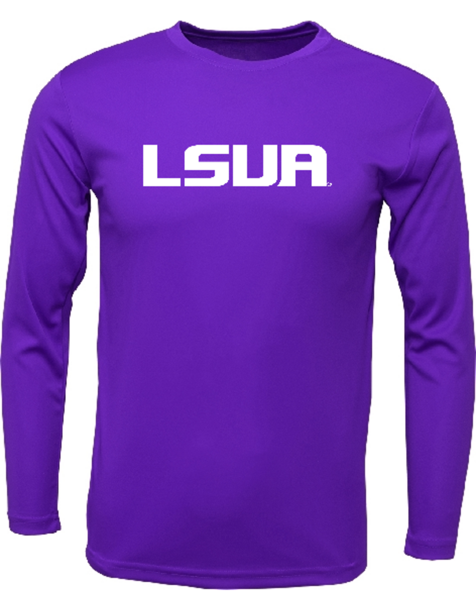 LSUA HIGH RES VISABILITY on Xtreme-Tek L/S Shirt PURPLE ** pickup Abrams Hall 8/25 or 8/26