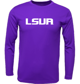 order LSUA HIGH RES VISABILITY on Xtreme-Tek L/S Shirt PURPLE ** ** pickup in store 8/24