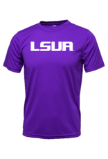LSUA HIGH RES VISABILITY on Xtreme-Tek S/S Shirt PURPLE ** pickup Abrams Hall 8/25 or 8/26