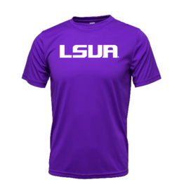 order LSUA HIGH RES VISABILITY on Xtreme-Tek S/S Shirt PURPLE ** pickup Abrams Hall 8/25 or 8/26