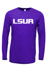 order LSUA Adult Soft -HIGH RES VISABILITY- L/S T-Shirt PURPLE ** pickup Abrams Hall 8/25 or 8/26