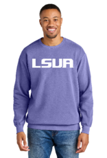 Comfort Colors order LSUA HIGH RES VIS-  SWEATSHIRT- VIOLET- pickup Abrams Hall 8/25 or 8/26