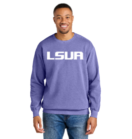 Comfort Colors order LSUA HIGH RES VIS-  SWEATSHIRT- VIOLET ** pickup in store 8/24